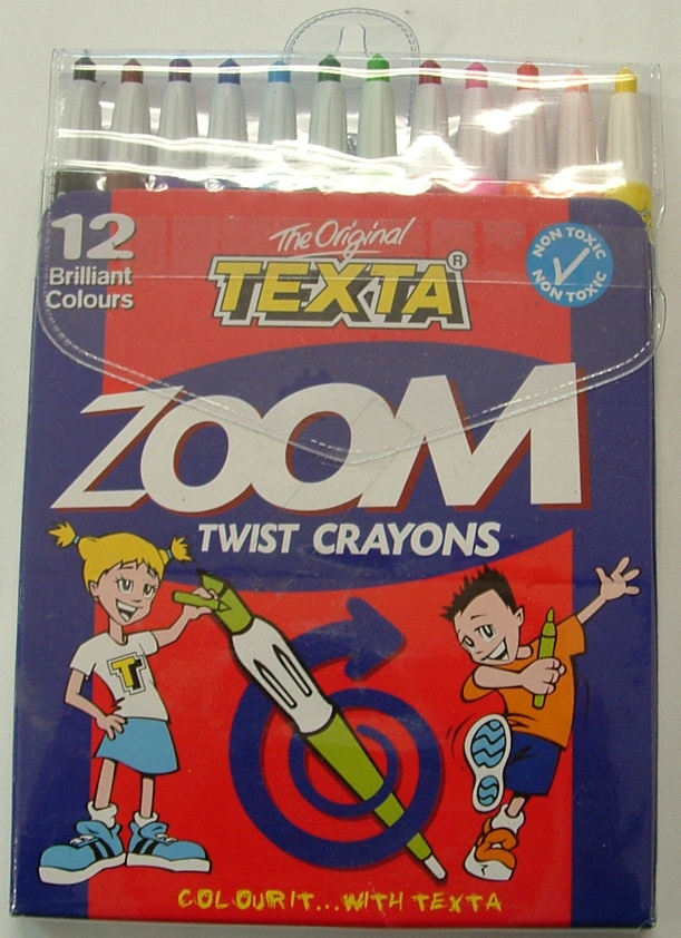 Zoom Twist Crayons 12 pack